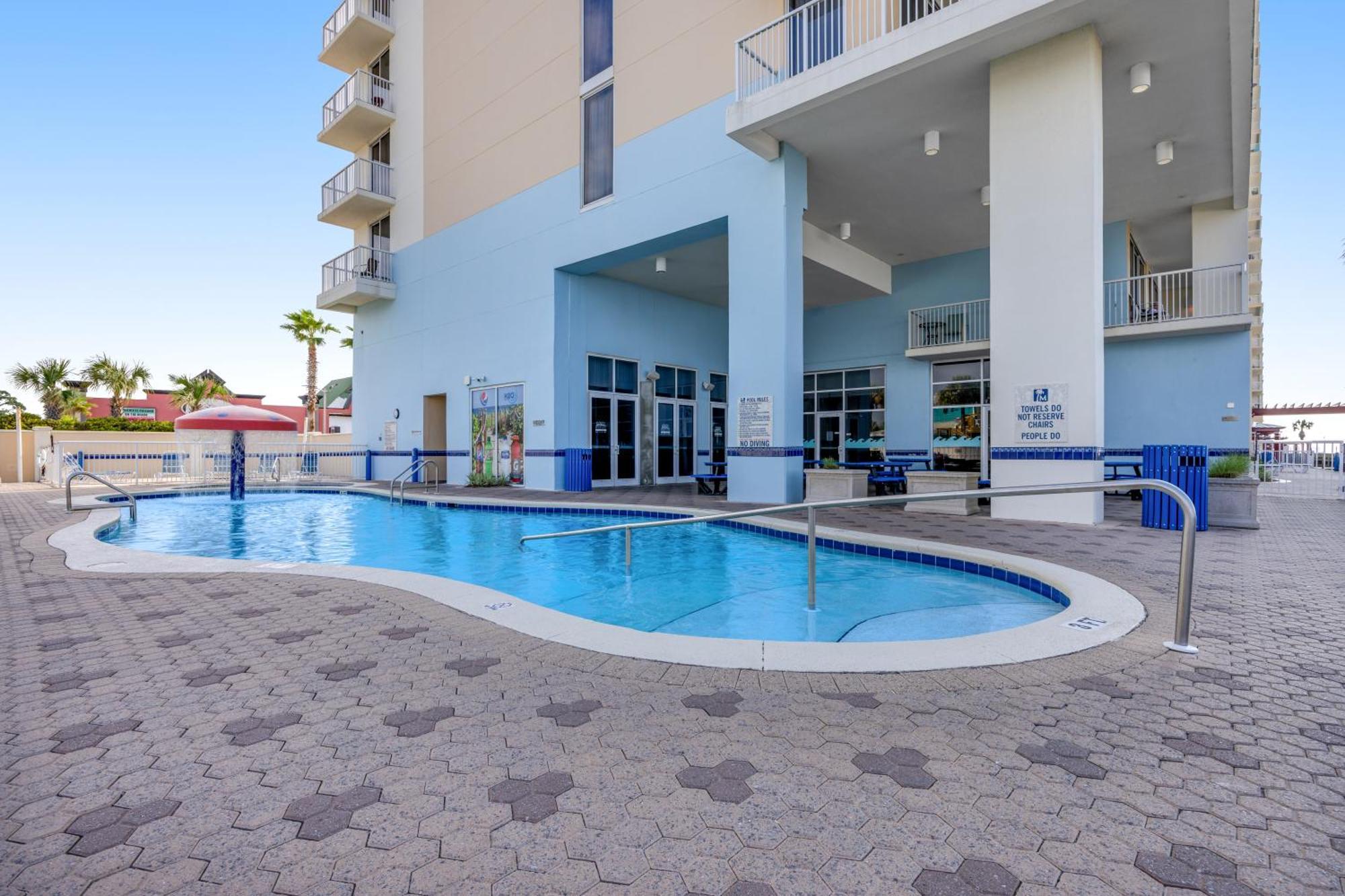 Parking Fee Included-Majestic 1-1606! Gulf Front 1Bedroom, Pool,Hot Tubs,Tennis Panama City Beach Exterior foto