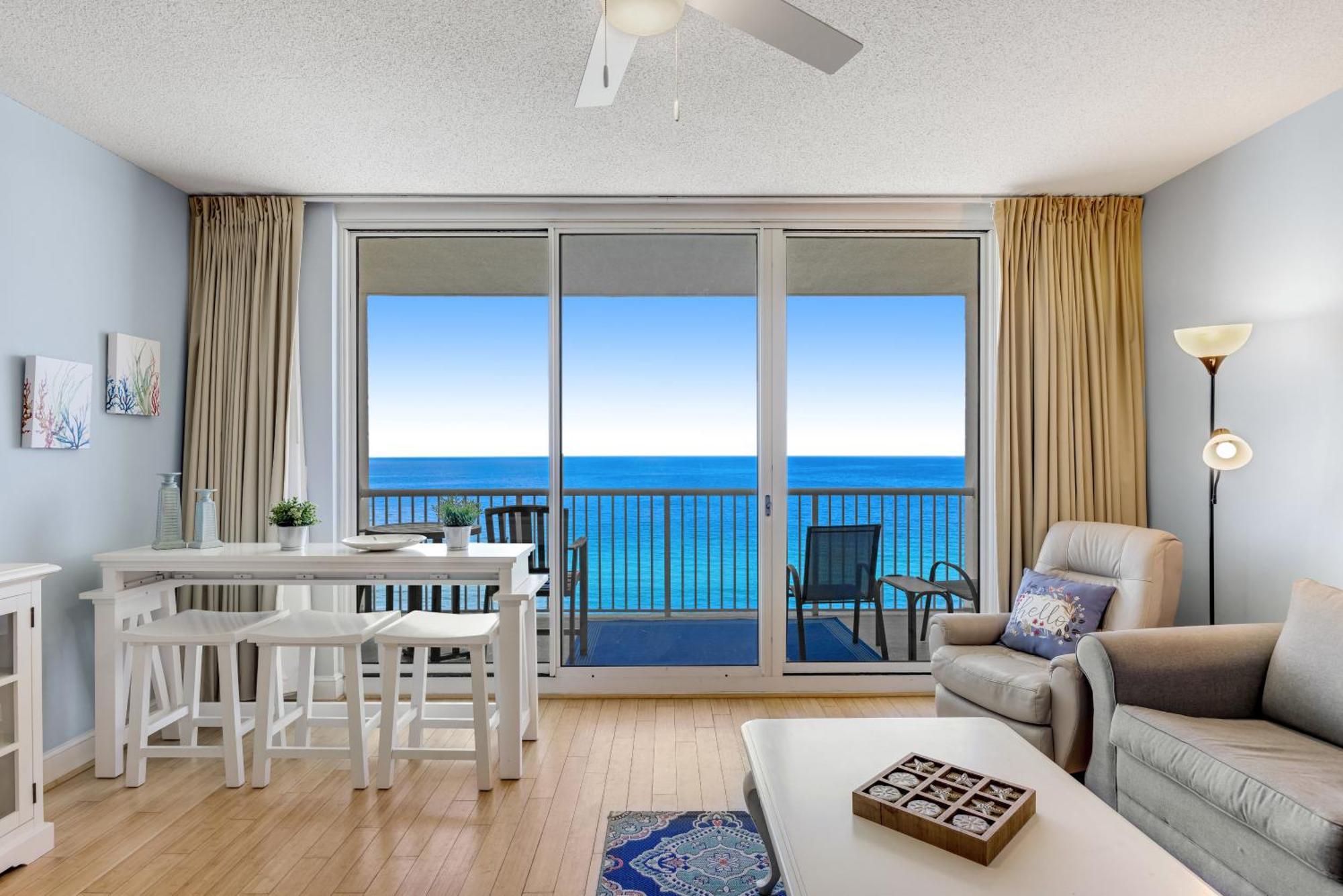 Parking Fee Included-Majestic 1-1606! Gulf Front 1Bedroom, Pool,Hot Tubs,Tennis Panama City Beach Exterior foto