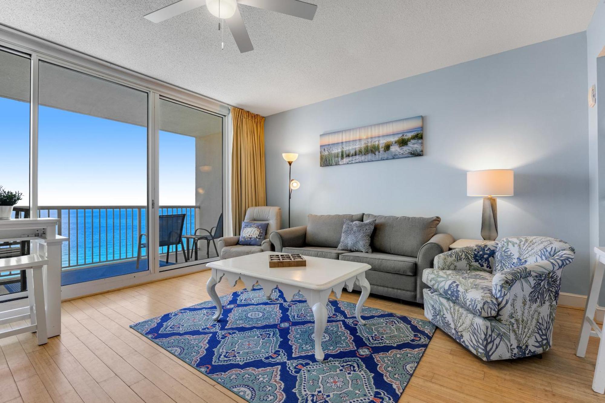 Parking Fee Included-Majestic 1-1606! Gulf Front 1Bedroom, Pool,Hot Tubs,Tennis Panama City Beach Exterior foto