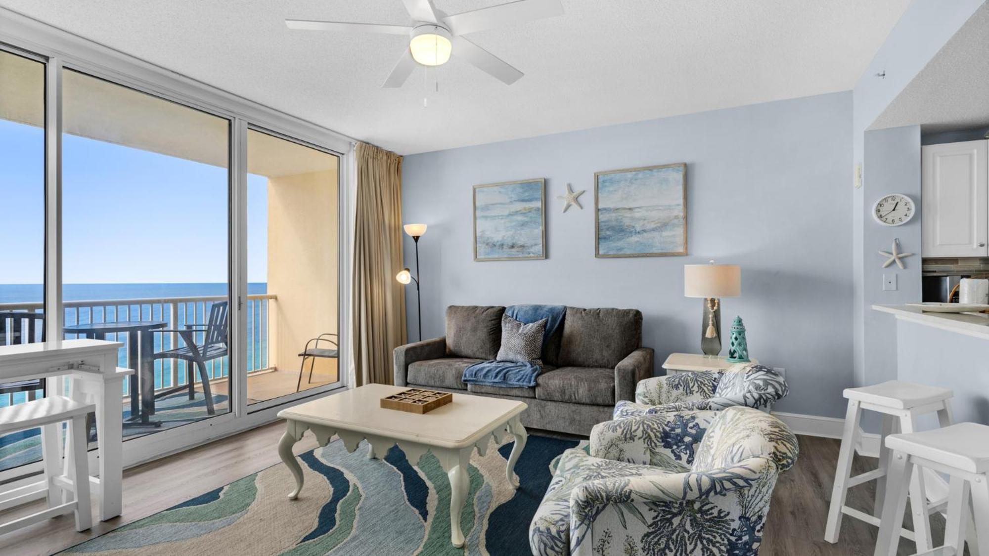 Parking Fee Included-Majestic 1-1606! Gulf Front 1Bedroom, Pool,Hot Tubs,Tennis Panama City Beach Exterior foto